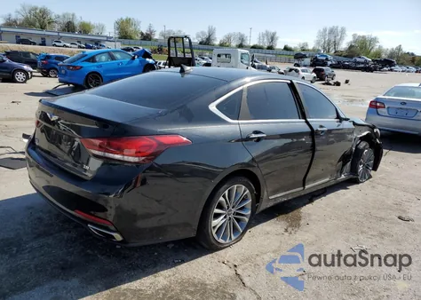 2017 Genesis G80 Base from USA, damaged, VIN KMHGN4JE3HU172119